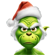 grinch sticker