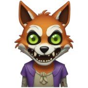 Renard zombie moche sticker