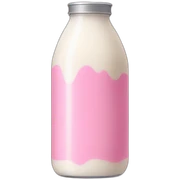 Pink milk sticker