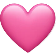 pink heart sticker