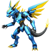 Vikavolt-Zeraora-Genesect-Miraidon-fusion, full body sticker