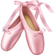 Ballet shoes sticker