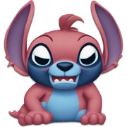 Stitch from lilo and stitch sticker