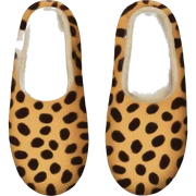 cheetah print slippers sticker