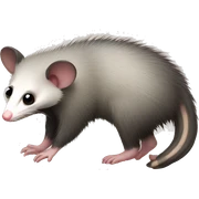 opossum sticker