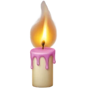 candle sticker