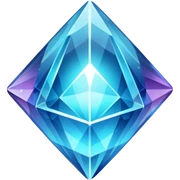 Magic crystal  sticker