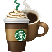 coffee, Starbucks sticker