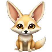 Fennec fox sticker