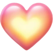 Light bunk heart sticker