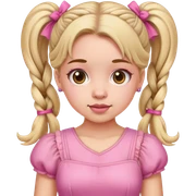 Girly girl sticker