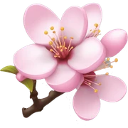 Mini cherry blossom sticker