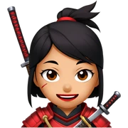 Battle-Ready Samurai sticker