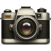 vintage camera  sticker