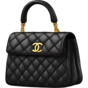Black Chanel bag  sticker