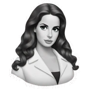 lana del rey  sticker