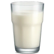 glass of milk cheers sticker