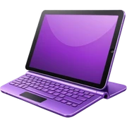 violet cumputer sticker