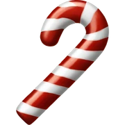 candy cane sticker