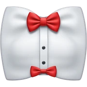 Red bow tie sticker