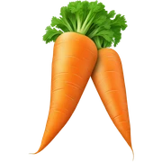 Carrot sticker