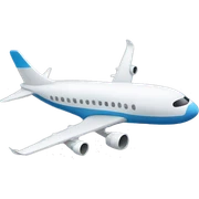Airplane wearing a dress sticker