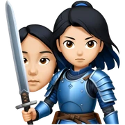 Samurai Defender sticker