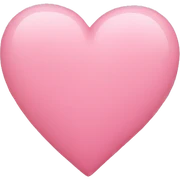 Pink heart sticker