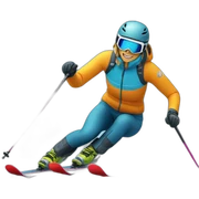 Ski sticker
