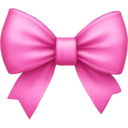 Pink bow  sticker