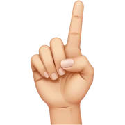 middle finger  sticker
