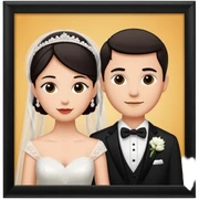 wedding sticker