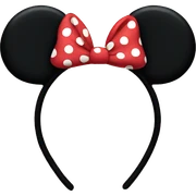 Minnie mouse ears sticker