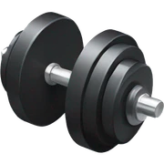 dumbbell sticker