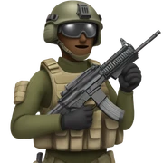 NATO soldier sticker