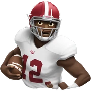 alabama football player sticker