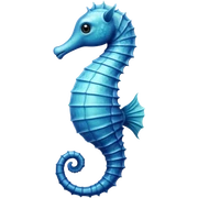 Seahorse sticker