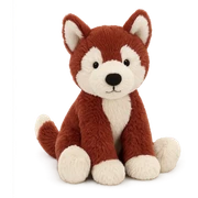 jellycat stuffed plush red siberian husky puppy sticker