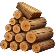 Wood sticker