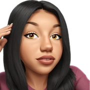 realistic portrait of girl sticker