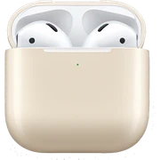 Cream colored AirPods sticker
