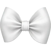 white bow sticker