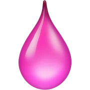 Pink Drop sticker