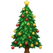 Christmas tree  sticker