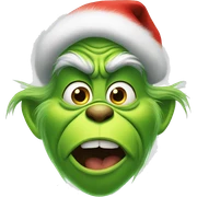 Grinch sticker