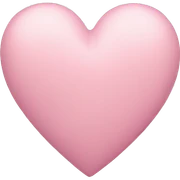 pastel pink heart sticker