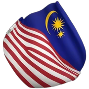 Malaysia flag sticker