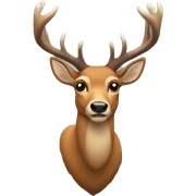 Deer stag sticker