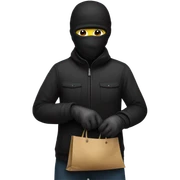 robber sticker