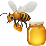 HONEY sticker